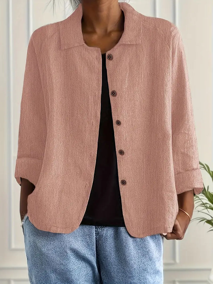 Marilla | Light shirt jacket in a linen blend