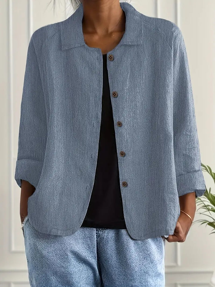 Marilla | Light shirt jacket in a linen blend