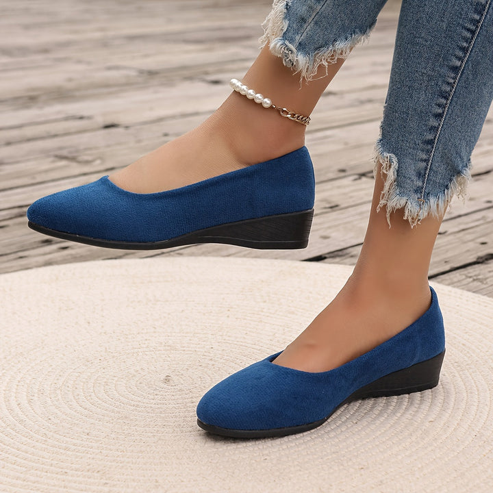 Éliane™ – Comfortable Ballet Flats with Wedge Heel