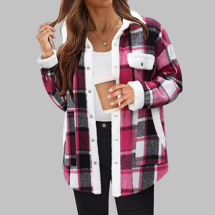 Zeny | Classic Long Sleeve Button Down Jacket